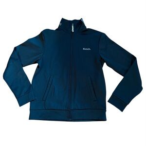 Bench. - Men’s ¼-Zip High Collar Black Jacket – Size Large – EUC